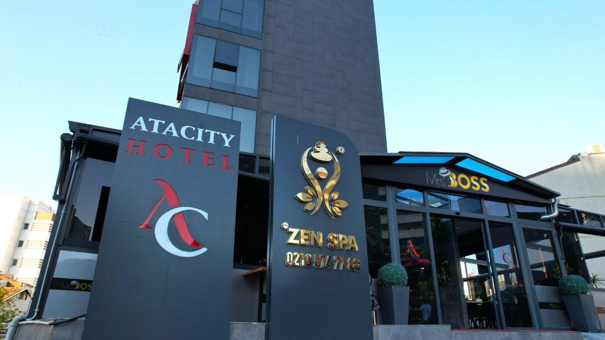 Atacity Hotel Isztambul Kültér fotó